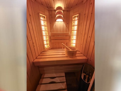 Showmodel combi sauna