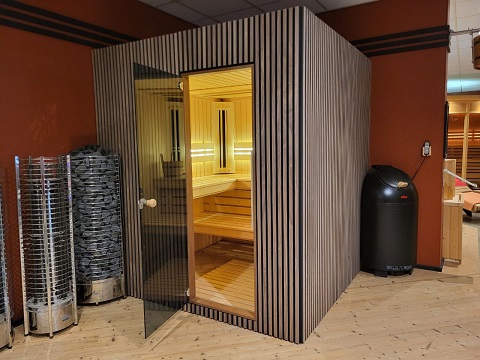 Espen combi sauna met infrarood
