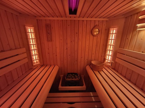 Infraroodsauna (met Philips-lampen)
