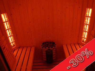 Infraroodsauna (met Philips-lampen) Infraroodsauna (met Philips-lampen)