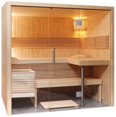 Warmte Thespian volume Glas sauna - De nieuwe generatie sauna's