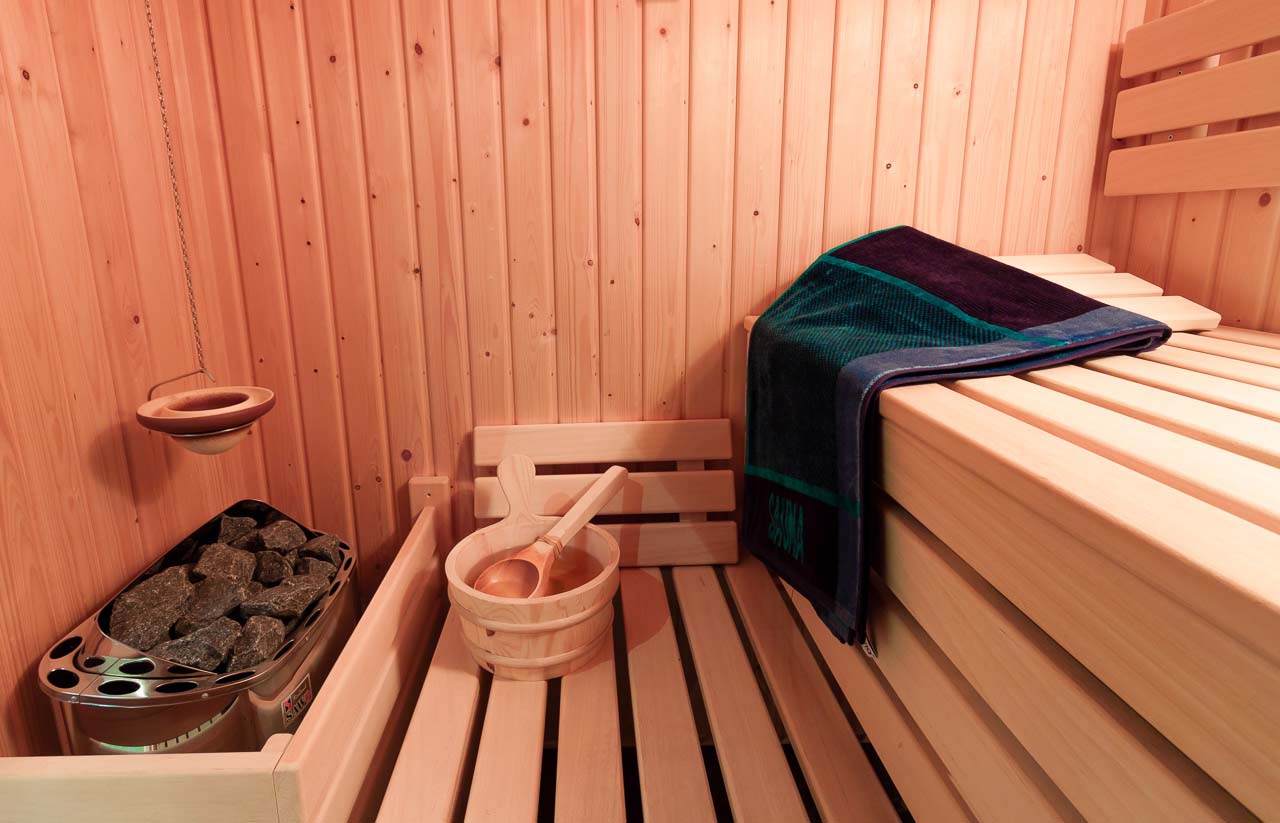 finse sauna interieur